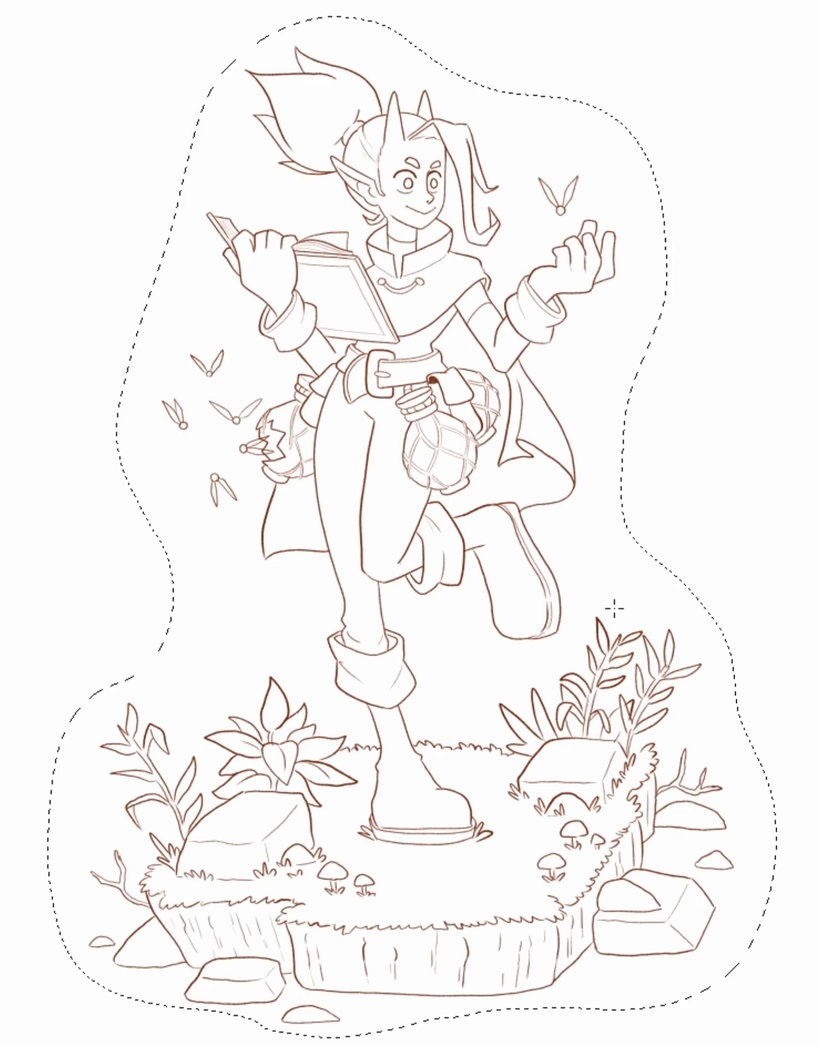 Illustrating Imaginary Cartoon Characters Illustrating Imaginary Illustrating Imaginary Cartoon Characters Illustrating Imaginary