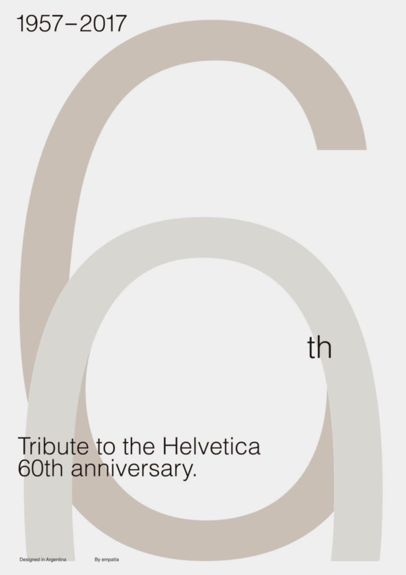 Feliz 60 cumpleaños, Helvetica 8